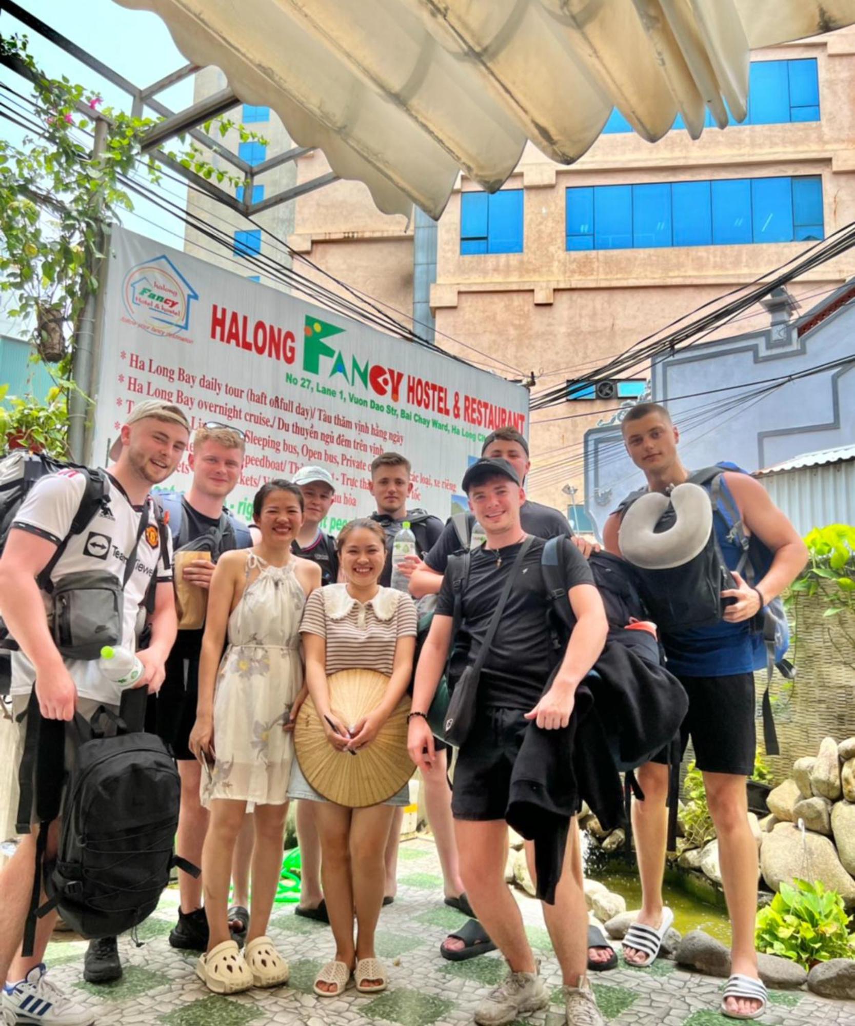 Ha Long Fancy Hostel With Vegetarian And Vegan Restaurant Екстериор снимка